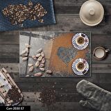 CAM KESME TAHTASI | BASKILI KESİM TABLASI | TEMPERLİ | 20x30 cm